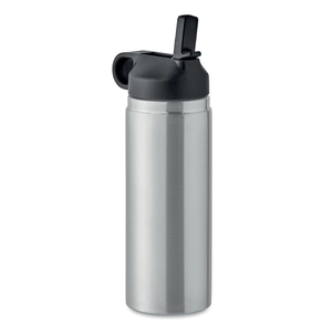 Bouteille isotherme en inox recyclé 500 ml - Gourde double paroi personnalisable