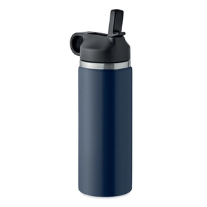 Bouteille isotherme en inox recyclé 500 ml - Gourde double paroi personnalisable