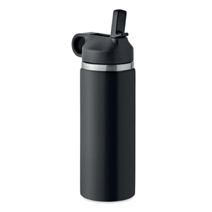 Bouteille isotherme en inox recyclé 500 ml - Gourde double paroi personnalisable