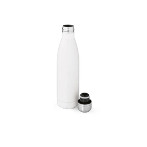 Bouteille isotherme en inox recyclé 535 ml aux couleurs vibrantes personnalisable