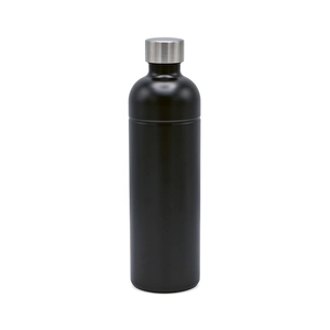 Bouteille simple paroi 1070 ml en inox recyclé - bouchon élégant personnalisable