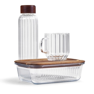 Bouteille stries intérieur - 550 ml personnalisable