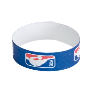 Bracelet en papier TYVEK 55g - fermeture adhésive personnalisable