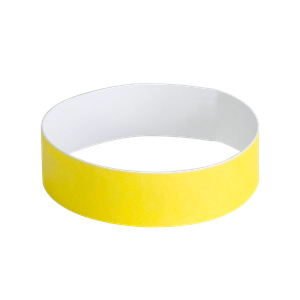 Bracelet en papier TYVEK 55g - fermeture adhésive personnalisable