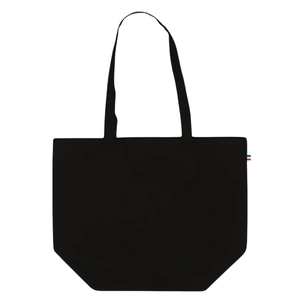 Cabas Coton BIO Made In France - Sac shopping soufflet 20 cm personnalisable