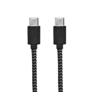 Câble en RPET 1 mètre USB-C vers USB-C personnalisable