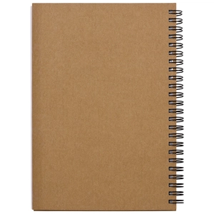 Cahier à spirale en papier de roches ligné 130g,m2 personnalisable