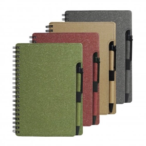 Cahier RENOTE en carton et papier recyclé - Format B6 personnalisable