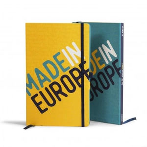 Cahier sur-mesure couverture rigide soft touch - 96 feuilles personnalisable