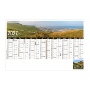 Calendrier bancaire publicitaire hauts de France