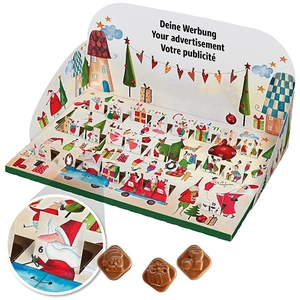 Calendrier de l’Avent pop-up au chocolat
