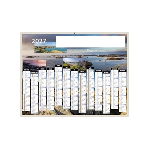Calendriers bancaires publicitaires de 13 mois spécial Bretagne