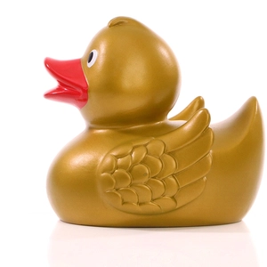 Canard couinant 7,5 cm - convient aux enfants de moins de 3 ans personnalisable