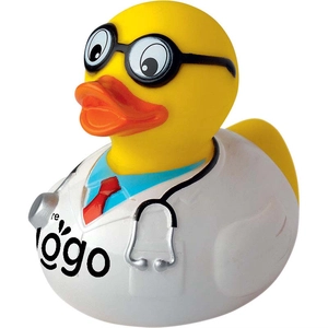 Canard couinant métier médical 8 cm personnalisable