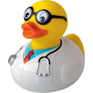 Canard couinant métier médical 8 cm personnalisable