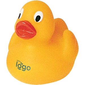 Canard jaune couinant 4,5 cm personnalisable