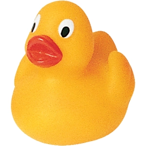 Canard jaune couinant 4,5 cm personnalisable