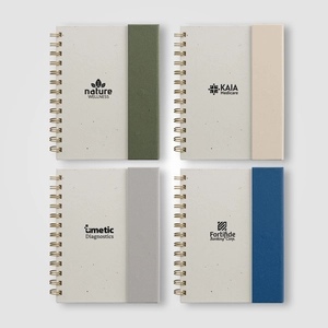 Carnet à spirales avec notes adhésives - B6 personnalisable