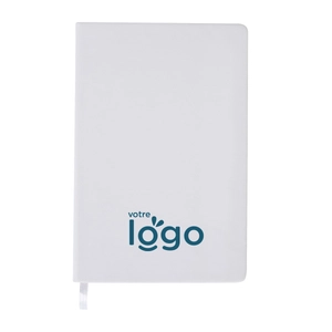 Carnet A5 80 feuilles lignées - couverture soft touch personnalisable