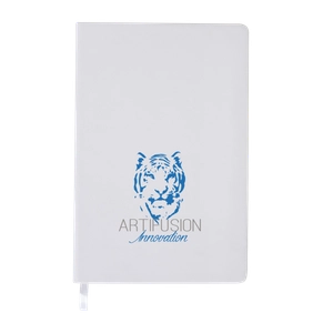 Carnet A5 80 feuilles lignées - couverture soft touch personnalisable