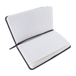 Carnet A5 80 feuilles lignées - couverture soft touch personnalisable