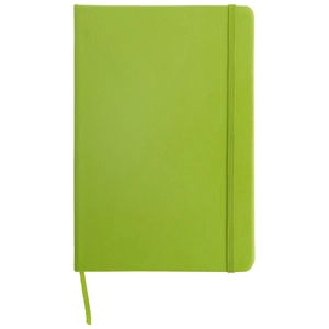 Carnet A5 couverture en simili cuir, fermeture élastique personnalisable