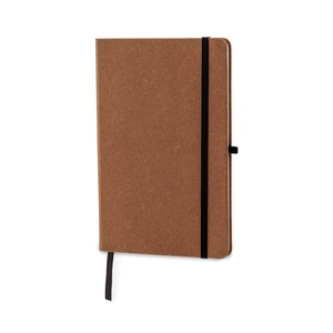 Carnet A5 en cuir recyclé - couverture rigide personnalisable