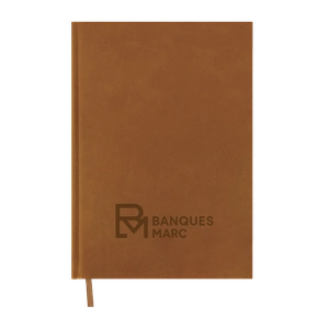 Carnet A5 ligné 128 pages - fabrication France personnalisable