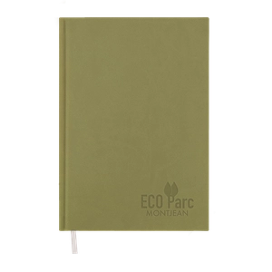 Carnet A5 ligné 128 pages - fabrication France personnalisable