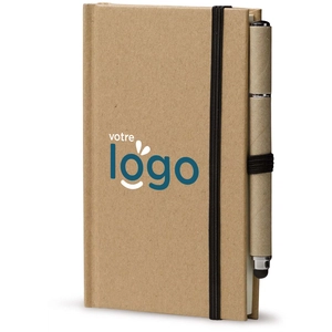 Carnet A6 en carton, bloc notes avec stylo-stylet inclus personnalisable