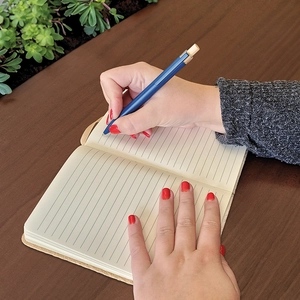 Carnet B6 couverture coton et fibres de bambou personnalisable