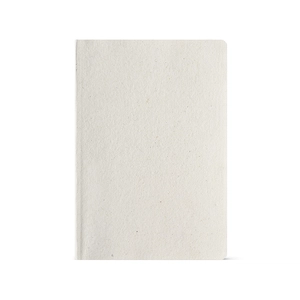 Carnet de notes A5 avec couverture en chanvre - 196 pages recyclés 80g/m2 personnalisable