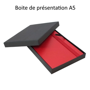 Carnet de notes A5 en gobelet recyclé - Carnet biodégradable ou recyclable personnalisable