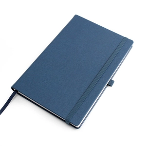 Carnet de notes A5 en RPET et carton recyclé - couverture rigide personnalisable