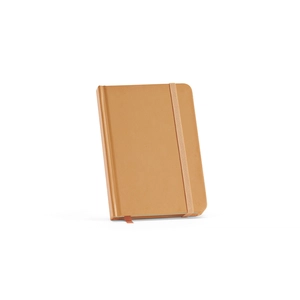 Carnet de notes A6 couverture rigide en papier recyclé - 196 feuilles papier ivoire 70g/m2 personnalisable