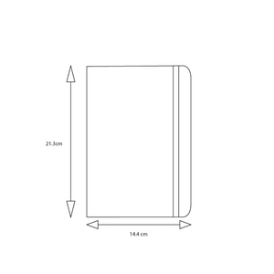 Carnet de notes PREMIUM A5 - 80 pages lignés personnalisable