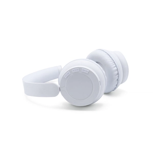 Casque audio bluetooth 30 heures d'autonomie en plastique recyclé personnalisable