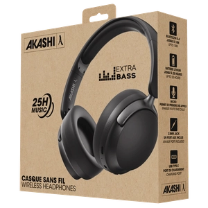 Casque sans fil bluetooth - 25 heures d'autonomie personnalisable