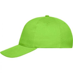 Casquette 5 panneaux 100% coton BIO, certifiée OEKOTEX personnalisable