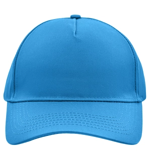 Casquette 5 panneaux OEKOTEX, fermeture velcro personnalisable