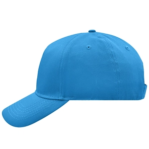 Casquette 5 panneaux OEKOTEX, fermeture velcro personnalisable