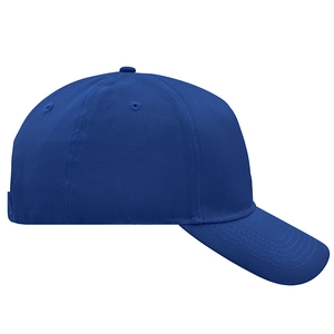 Casquette 5 panneaux OEKOTEX, fermeture velcro personnalisable