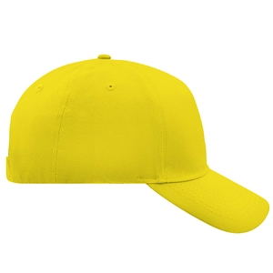 Casquette 5 panneaux OEKOTEX, fermeture velcro personnalisable