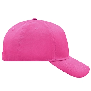 Casquette 5 panneaux OEKOTEX, fermeture velcro personnalisable