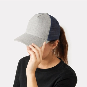 Casquette 5 panneaux unisexe - fermeture double boutonnage personnalisable