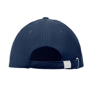 Casquette de baseball à 5 panneaux en velours côtelé de polyester personnalisable
