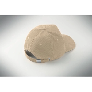 Casquette de baseball à 5 panneaux en velours côtelé de polyester personnalisable