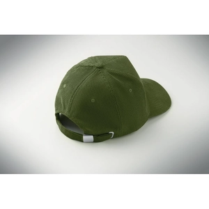 Casquette de baseball à 5 panneaux en velours côtelé de polyester personnalisable