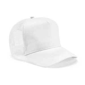 Casquette en coton recyclé avec tissu arrière en RPET - 5 panneaux personnalisable