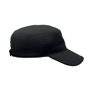 Casquette militaire en coton brossé 260gr/m² avec bande de transpiration personnalisable